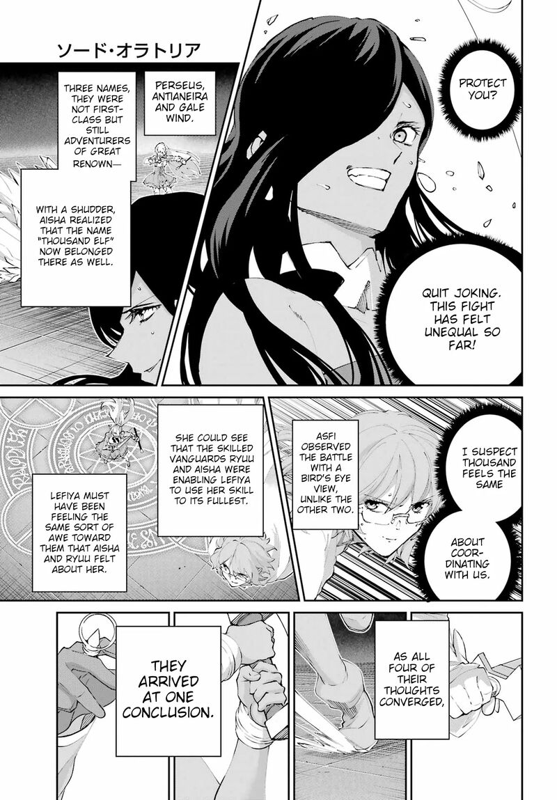 Dungeon Ni Deai Wo Motomeru No Wa Machigatte Iru Darou Ka Gaiden Sword Oratoria Chapter 135 Page 13