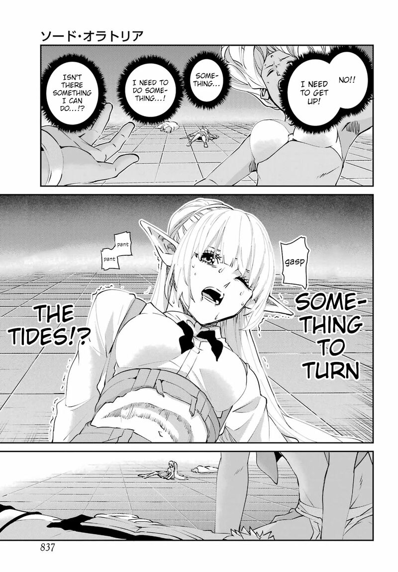 Dungeon Ni Deai Wo Motomeru No Wa Machigatte Iru Darou Ka Gaiden Sword Oratoria Chapter 135 Page 34
