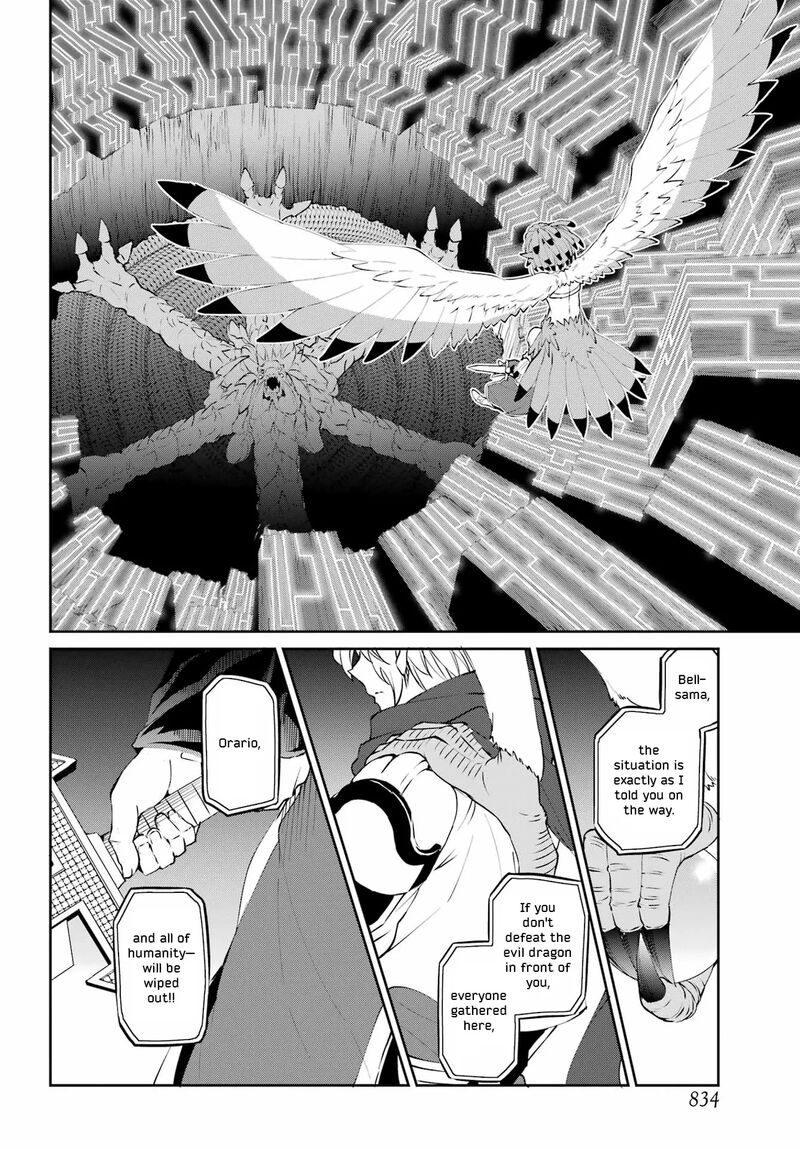 Dungeon Ni Deai Wo Motomeru No Wa Machigatte Iru Darou Ka Gaiden Sword Oratoria Chapter 136 Page 28