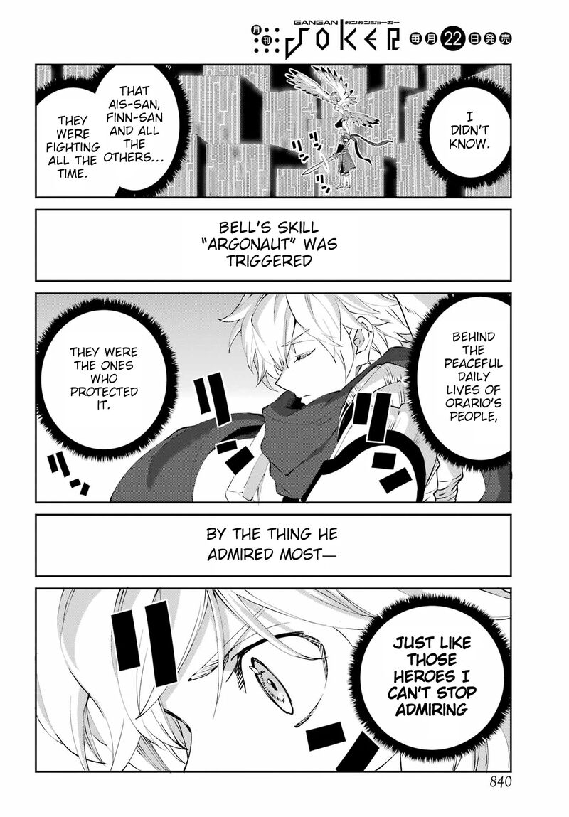 Dungeon Ni Deai Wo Motomeru No Wa Machigatte Iru Darou Ka Gaiden Sword Oratoria Chapter 136 Page 40