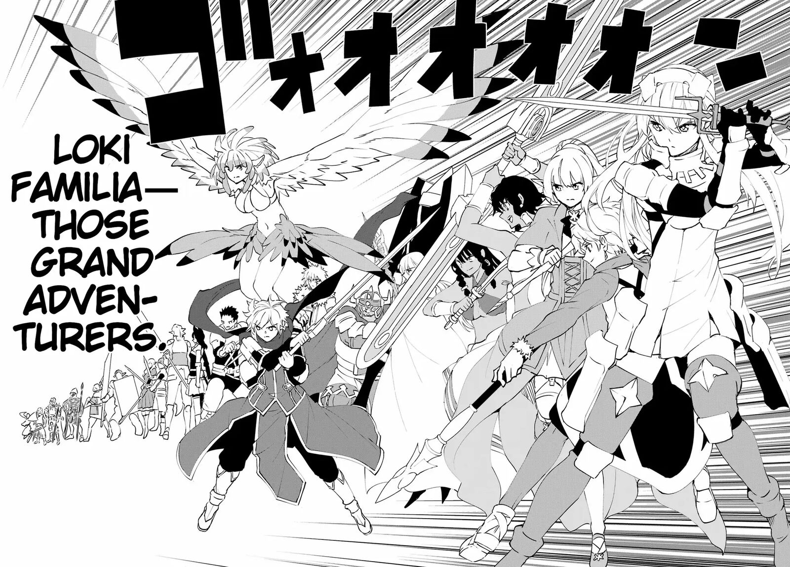 Dungeon Ni Deai Wo Motomeru No Wa Machigatte Iru Darou Ka Gaiden Sword Oratoria Chapter 136 Page 43