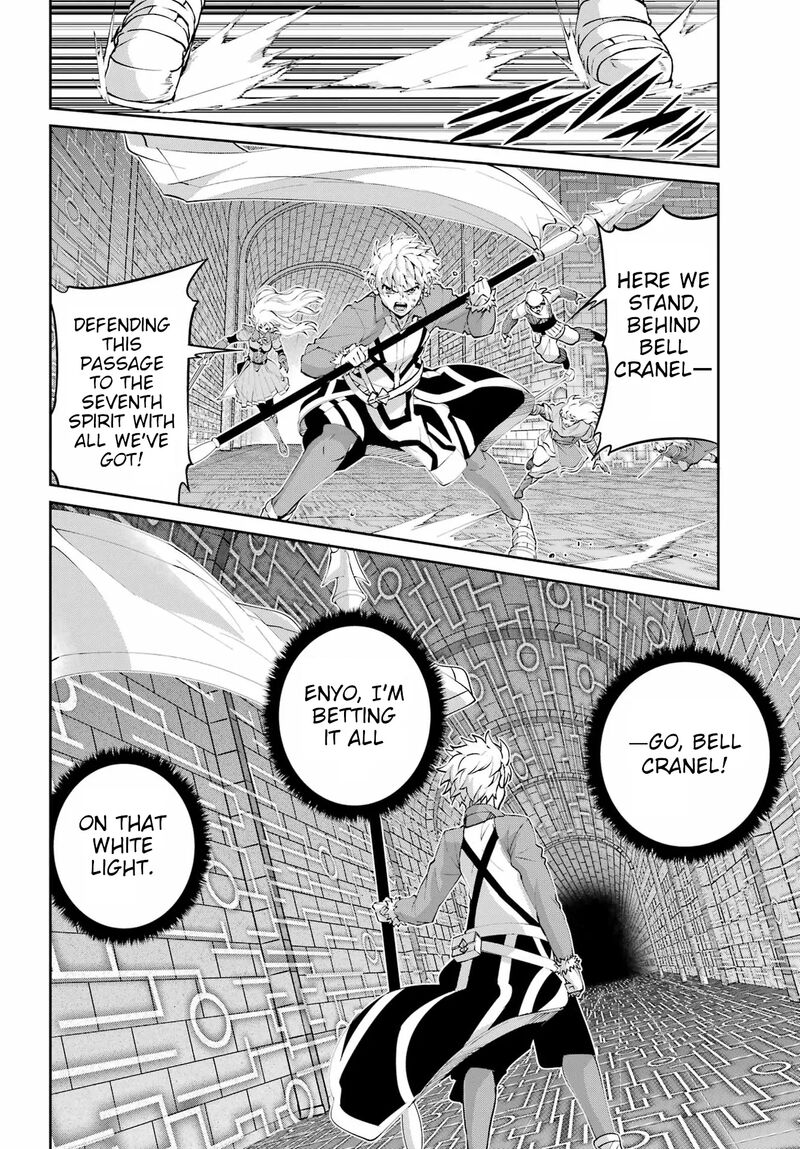 Dungeon Ni Deai Wo Motomeru No Wa Machigatte Iru Darou Ka Gaiden Sword Oratoria Chapter 136 Page 45