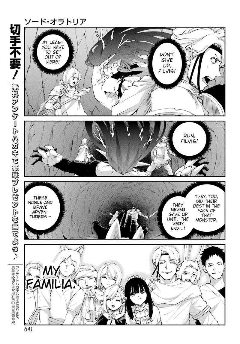 Dungeon Ni Deai Wo Motomeru No Wa Machigatte Iru Darou Ka Gaiden Sword Oratoria Chapter 138 Page 11