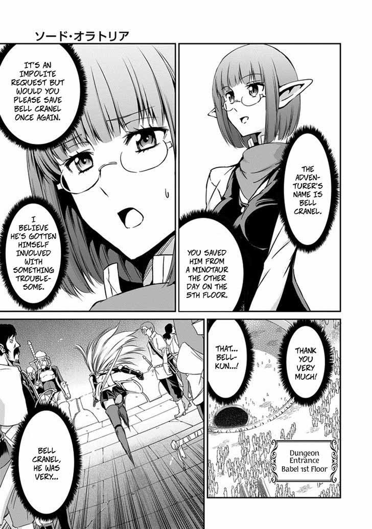 Dungeon Ni Deai Wo Motomeru No Wa Machigatte Iru Darou Ka Gaiden Sword Oratoria Chapter 17 Page 32