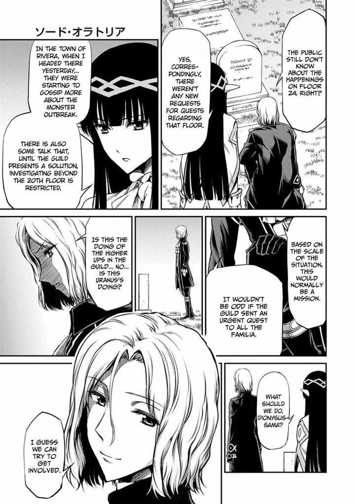 Dungeon Ni Deai Wo Motomeru No Wa Machigatte Iru Darou Ka Gaiden Sword Oratoria Chapter 18 Page 34