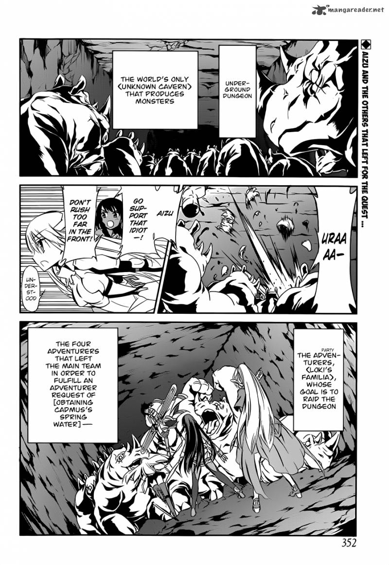 Dungeon Ni Deai Wo Motomeru No Wa Machigatte Iru Darou Ka Gaiden Sword Oratoria Chapter 2 Page 2