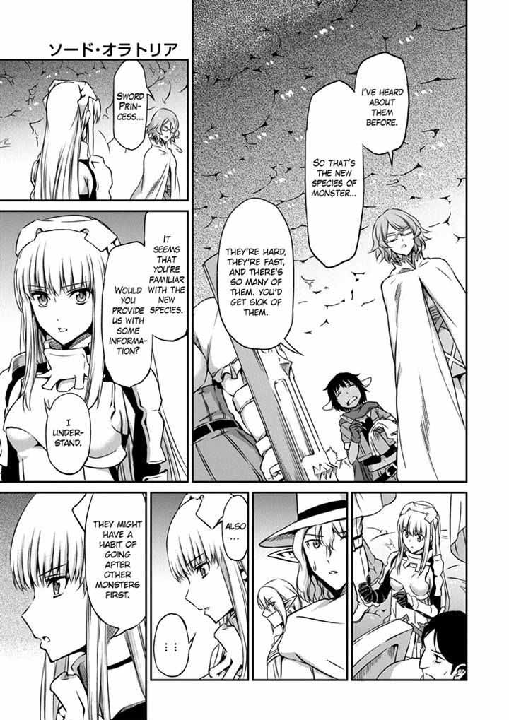 Dungeon Ni Deai Wo Motomeru No Wa Machigatte Iru Darou Ka Gaiden Sword Oratoria Chapter 21 Page 34