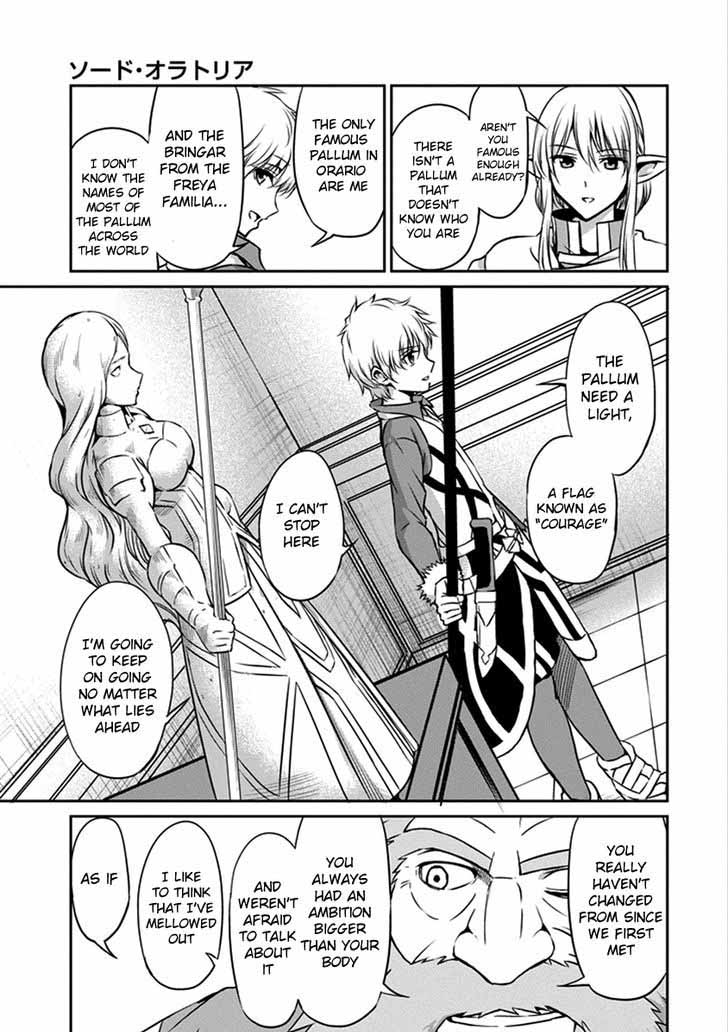 Dungeon Ni Deai Wo Motomeru No Wa Machigatte Iru Darou Ka Gaiden Sword Oratoria Chapter 33 Page 22