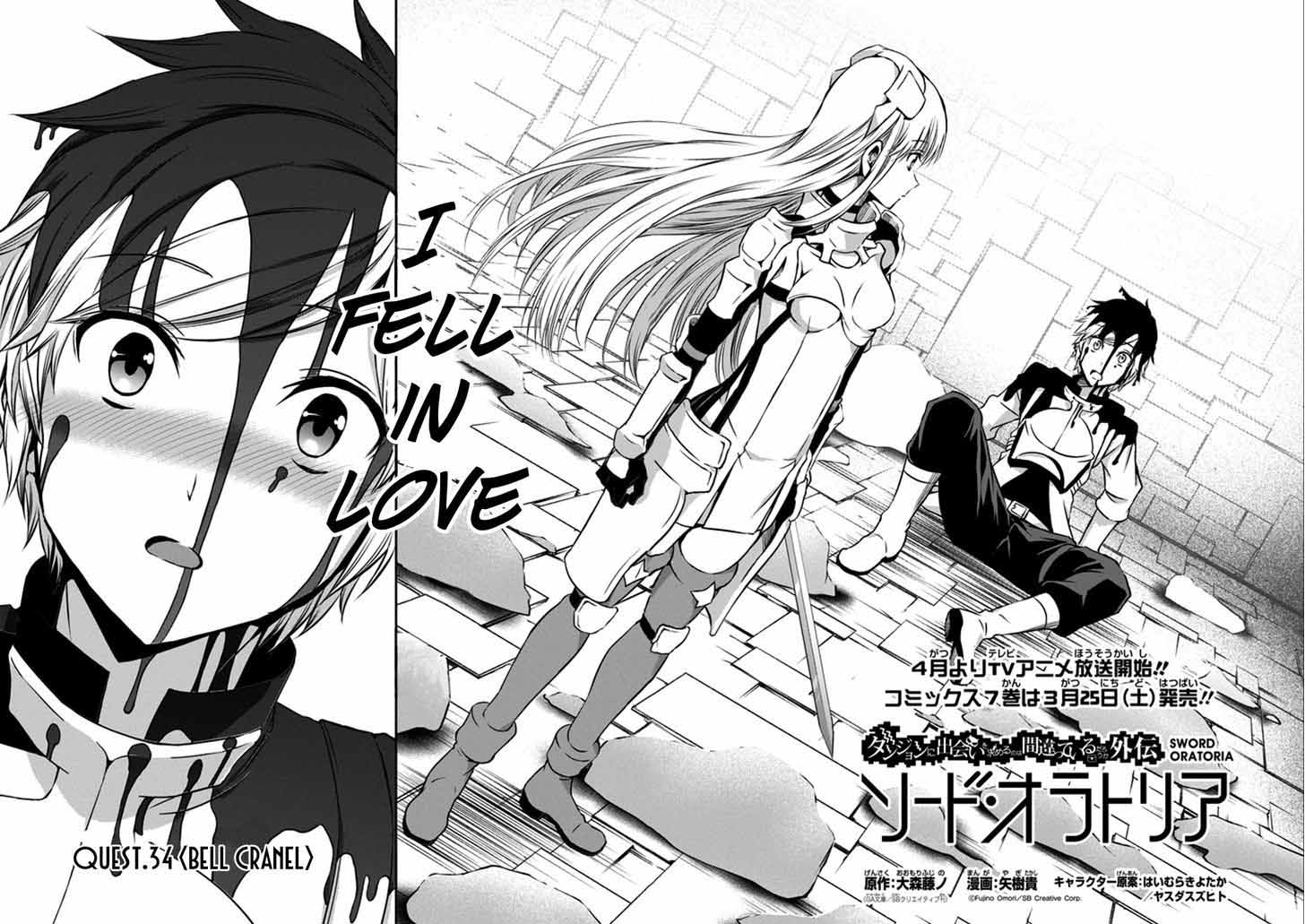 Dungeon Ni Deai Wo Motomeru No Wa Machigatte Iru Darou Ka Gaiden Sword Oratoria Chapter 34 Page 3