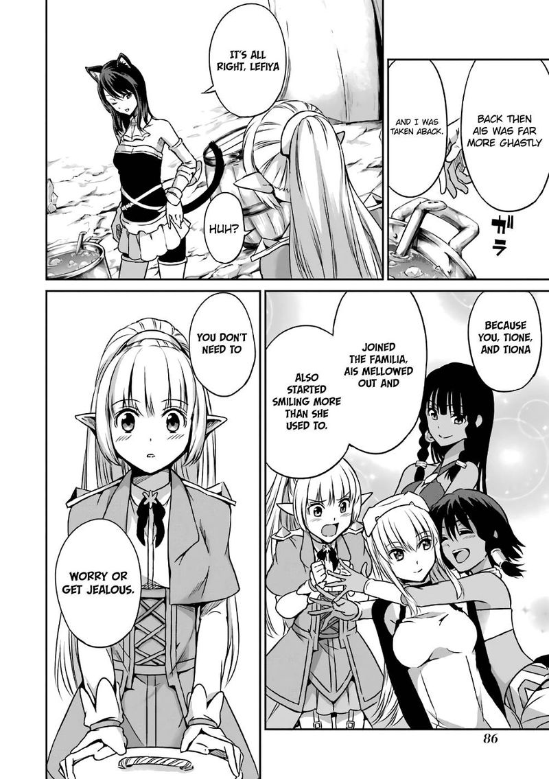 Dungeon Ni Deai Wo Motomeru No Wa Machigatte Iru Darou Ka Gaiden Sword Oratoria Chapter 43 Page 14