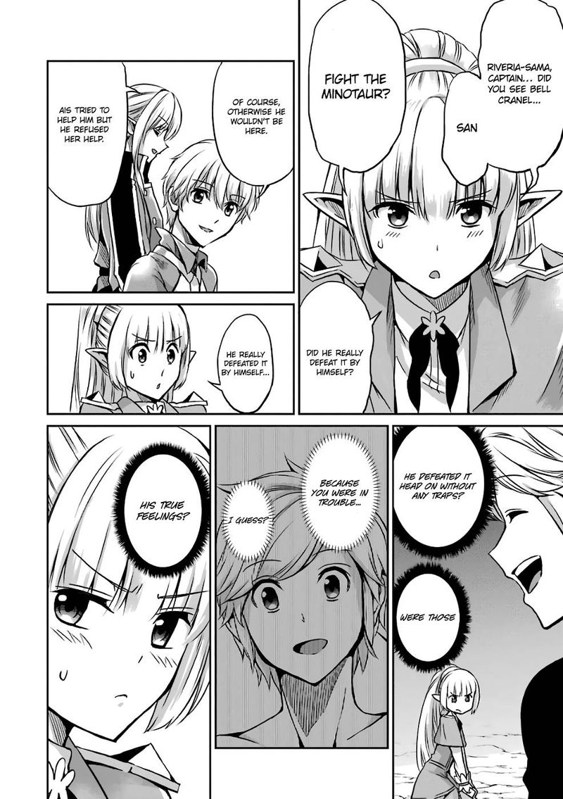 Dungeon Ni Deai Wo Motomeru No Wa Machigatte Iru Darou Ka Gaiden Sword Oratoria Chapter 43 Page 32