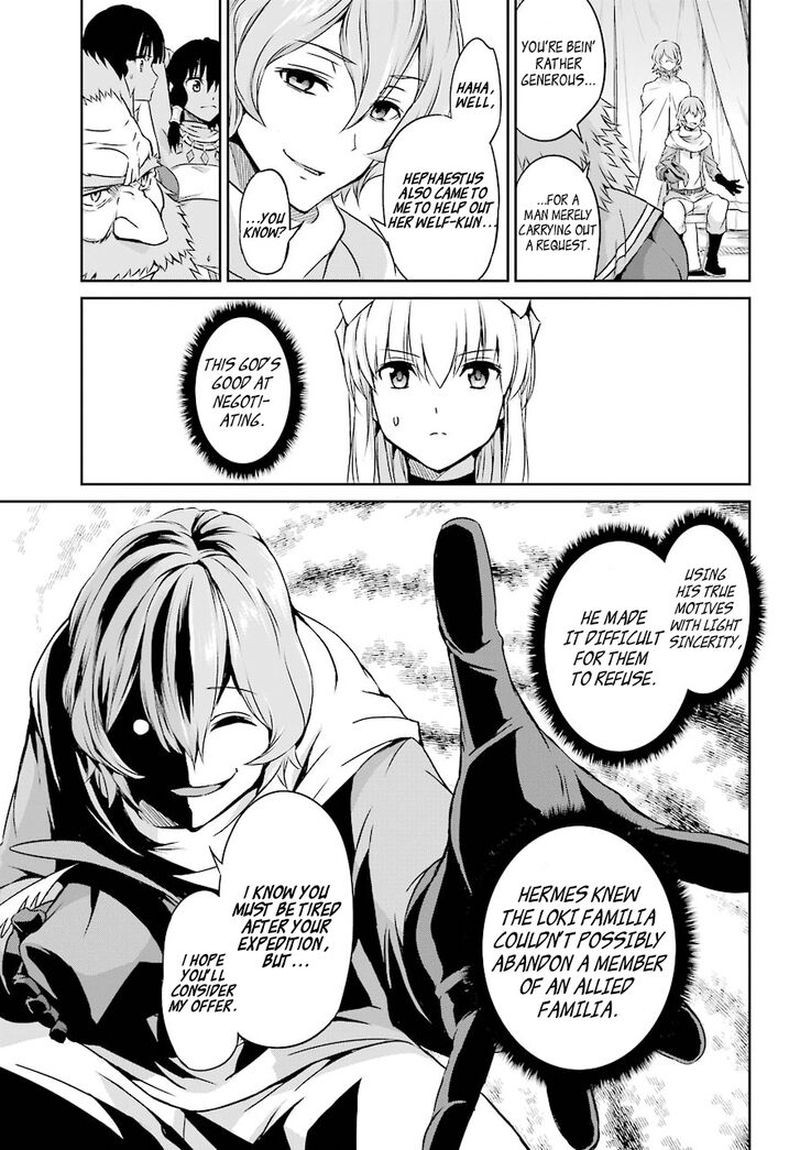 Dungeon Ni Deai Wo Motomeru No Wa Machigatte Iru Darou Ka Gaiden Sword Oratoria Chapter 44 Page 3