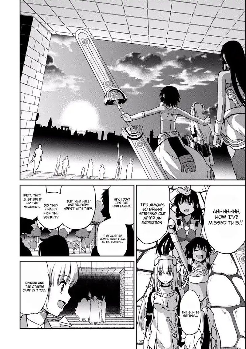 Dungeon Ni Deai Wo Motomeru No Wa Machigatte Iru Darou Ka Gaiden Sword Oratoria Chapter 48 Page 27