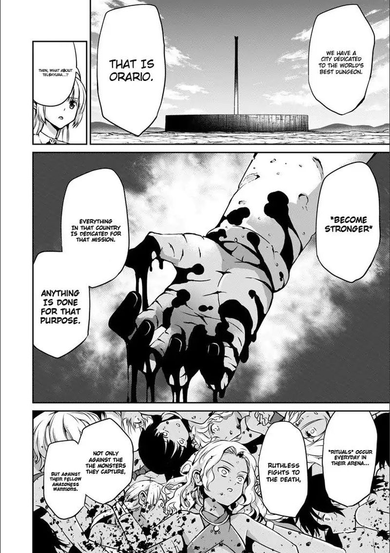 Dungeon Ni Deai Wo Motomeru No Wa Machigatte Iru Darou Ka Gaiden Sword Oratoria Chapter 50 Page 6