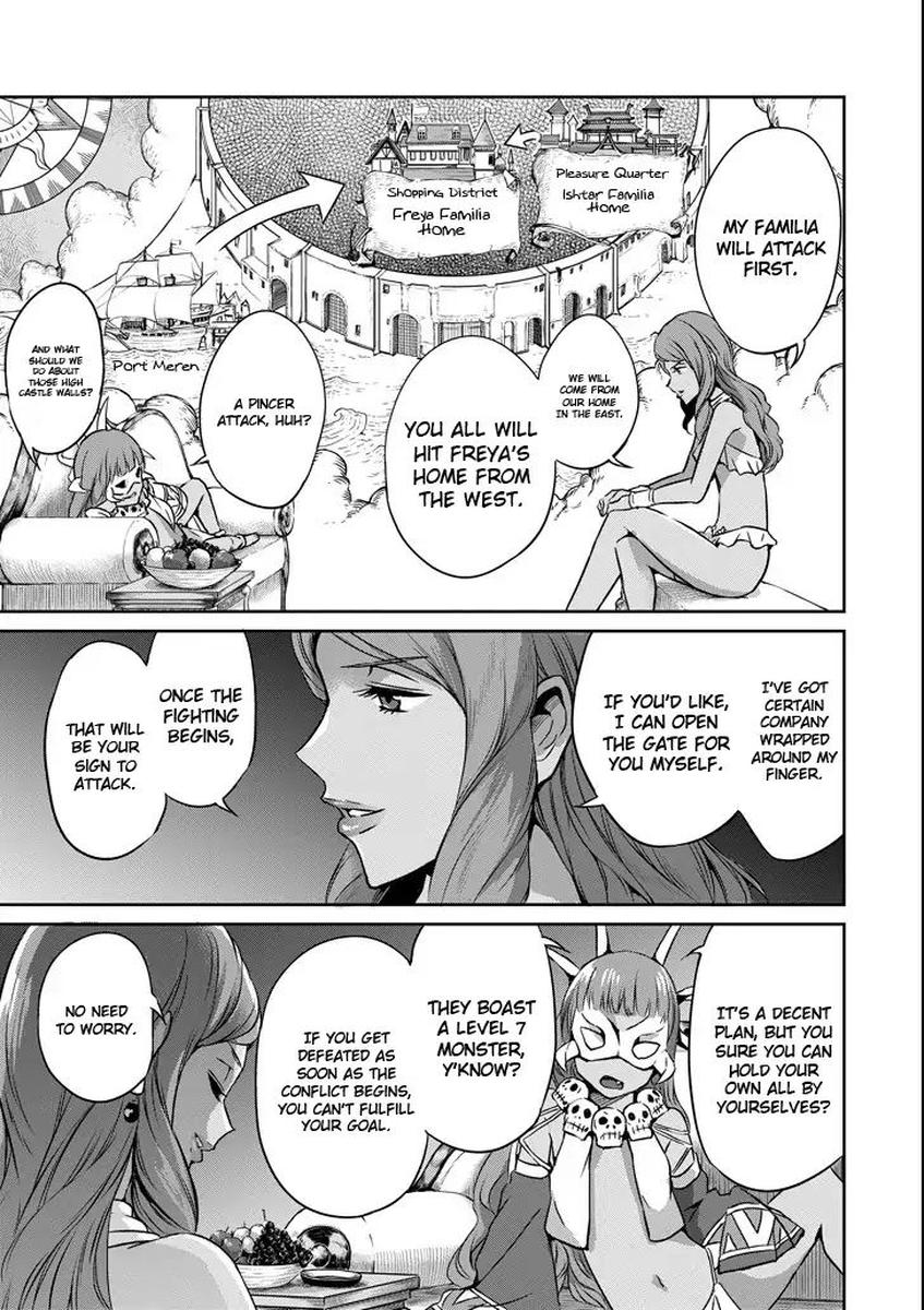 Dungeon Ni Deai Wo Motomeru No Wa Machigatte Iru Darou Ka Gaiden Sword Oratoria Chapter 51 Page 28