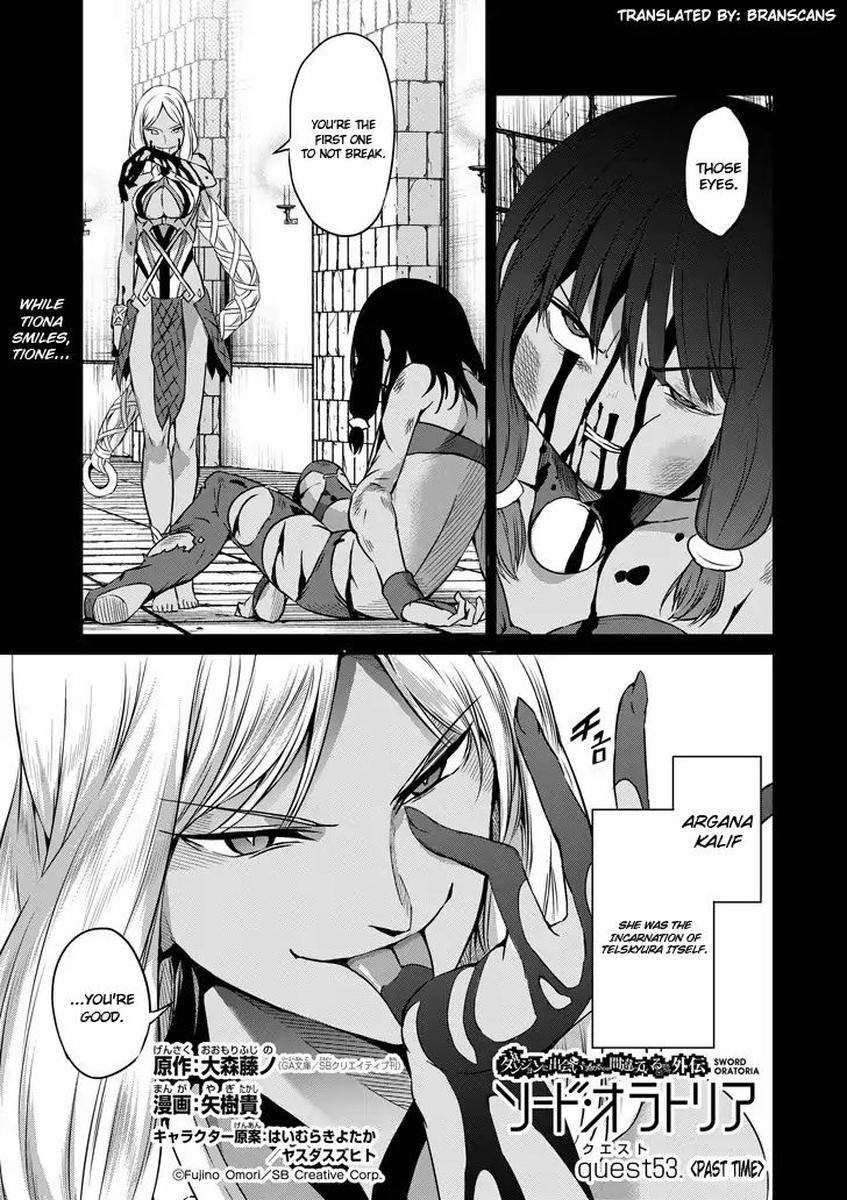 Dungeon Ni Deai Wo Motomeru No Wa Machigatte Iru Darou Ka Gaiden Sword Oratoria Chapter 53 Page 1