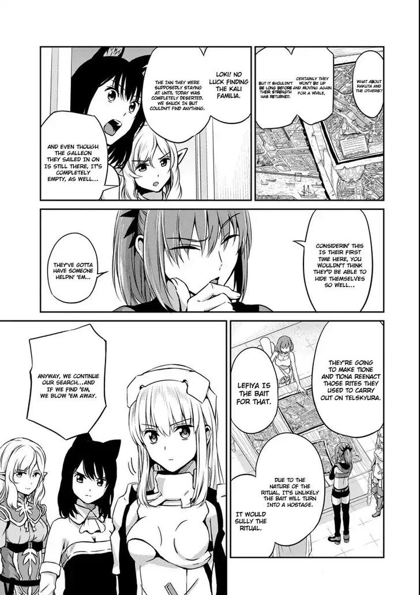 Dungeon Ni Deai Wo Motomeru No Wa Machigatte Iru Darou Ka Gaiden Sword Oratoria Chapter 53 Page 33