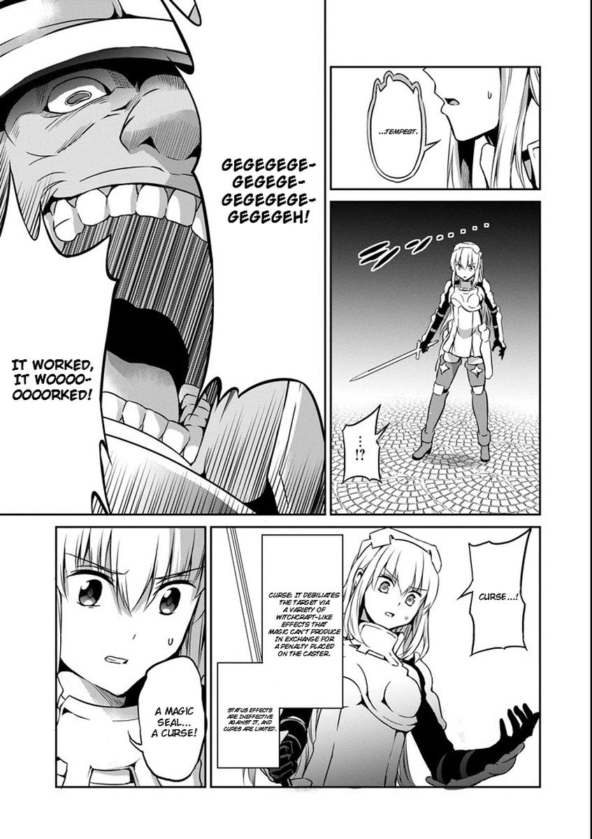 Dungeon Ni Deai Wo Motomeru No Wa Machigatte Iru Darou Ka Gaiden Sword Oratoria Chapter 54 Page 33