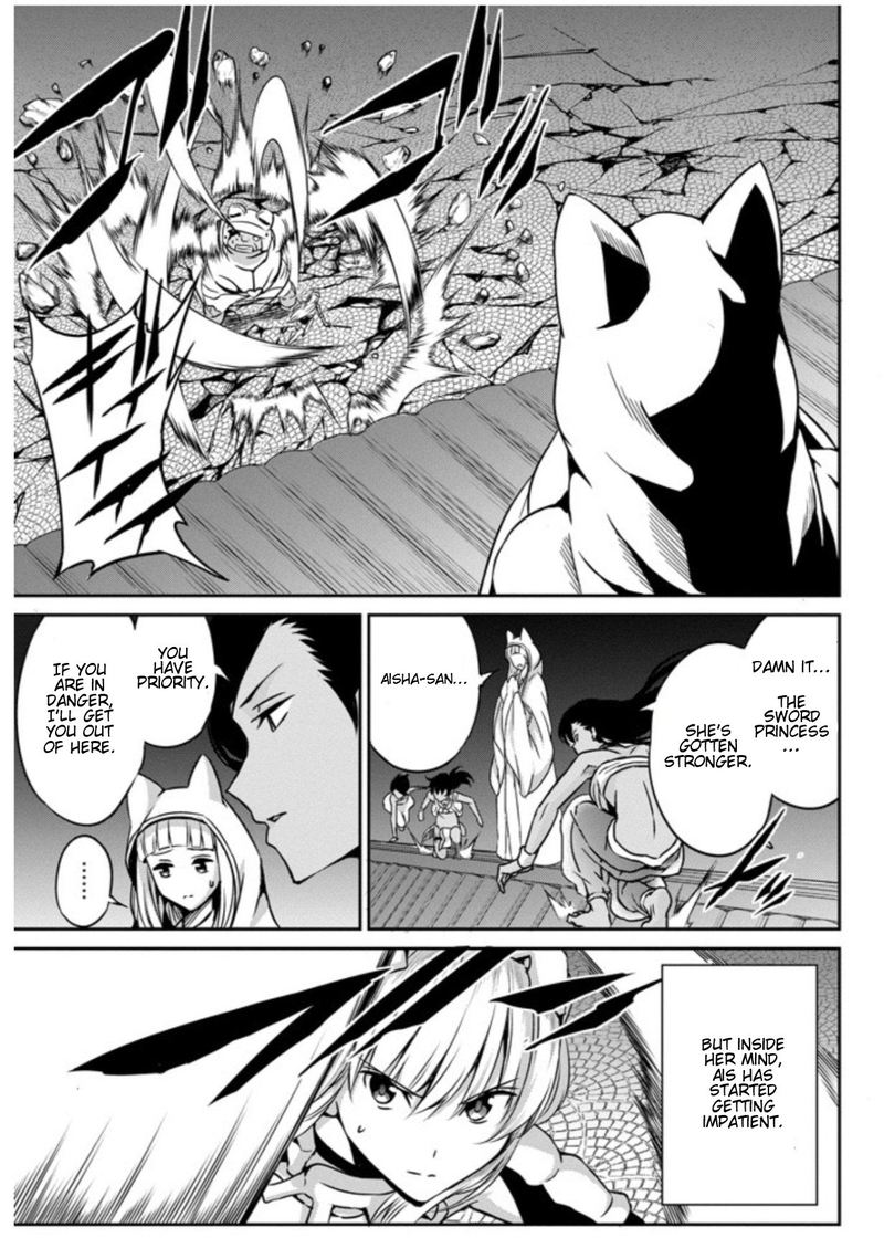 Dungeon Ni Deai Wo Motomeru No Wa Machigatte Iru Darou Ka Gaiden Sword Oratoria Chapter 57 Page 7