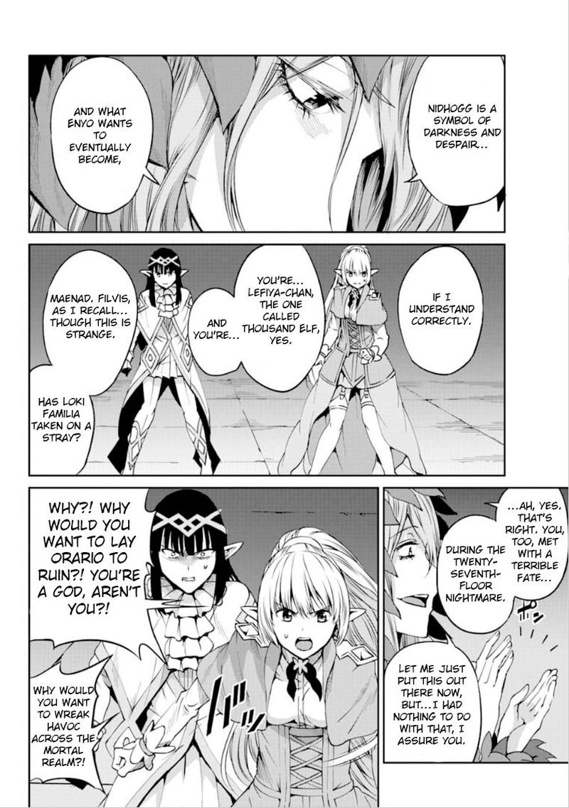 Dungeon Ni Deai Wo Motomeru No Wa Machigatte Iru Darou Ka Gaiden Sword Oratoria Chapter 64 Page 28