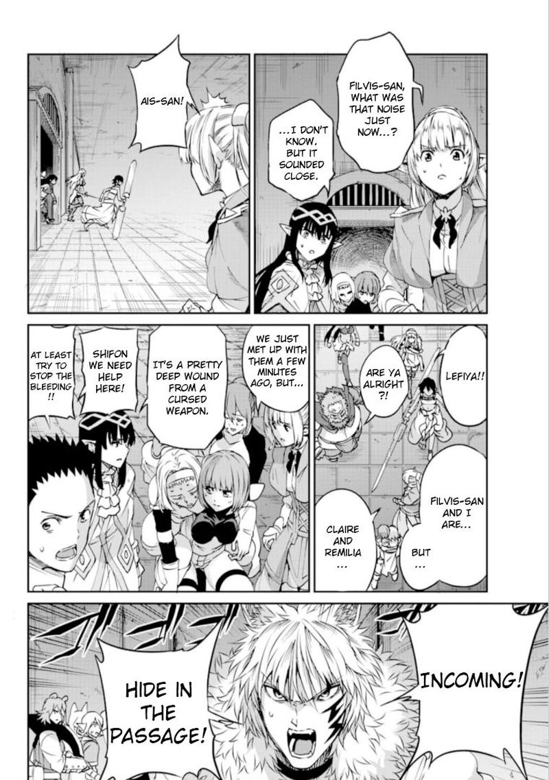 Dungeon Ni Deai Wo Motomeru No Wa Machigatte Iru Darou Ka Gaiden Sword Oratoria Chapter 67 Page 14