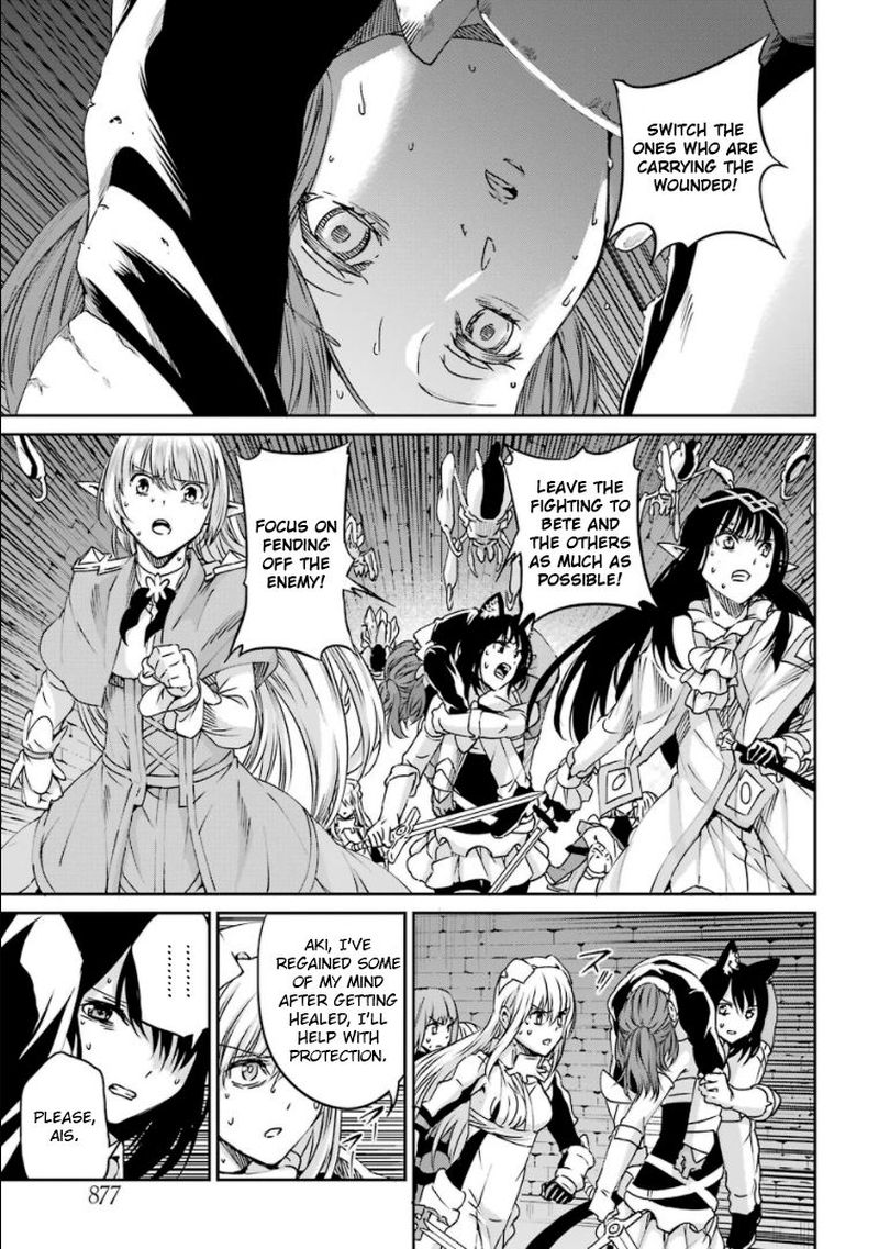 Dungeon Ni Deai Wo Motomeru No Wa Machigatte Iru Darou Ka Gaiden Sword Oratoria Chapter 68 Page 3