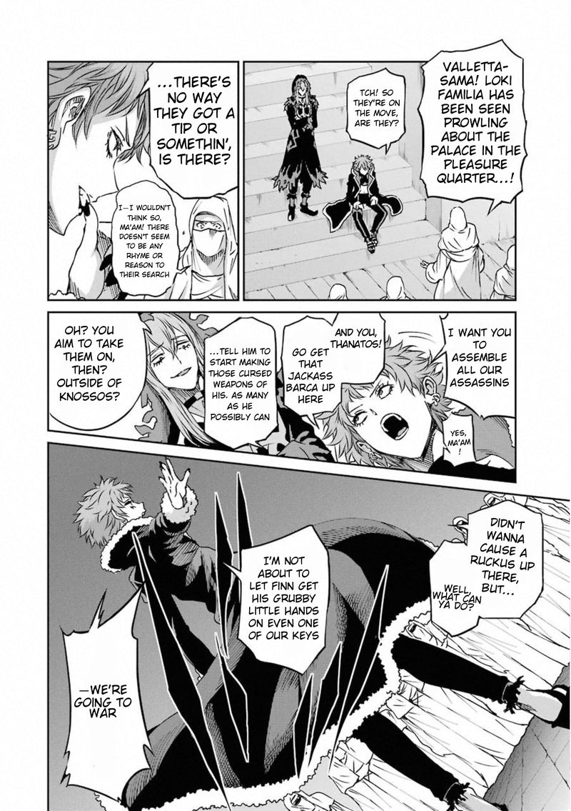 Dungeon Ni Deai Wo Motomeru No Wa Machigatte Iru Darou Ka Gaiden Sword Oratoria Chapter 72 Page 36