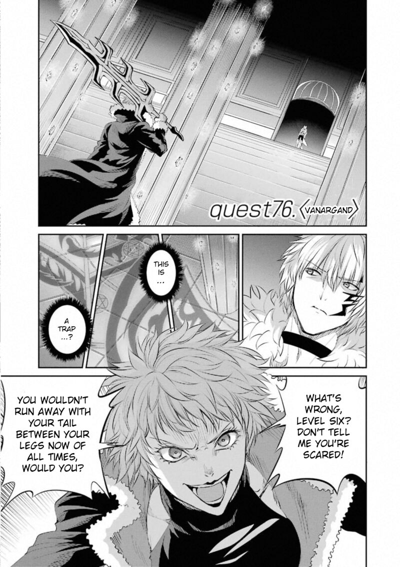 Dungeon Ni Deai Wo Motomeru No Wa Machigatte Iru Darou Ka Gaiden Sword Oratoria Chapter 76 Page 1