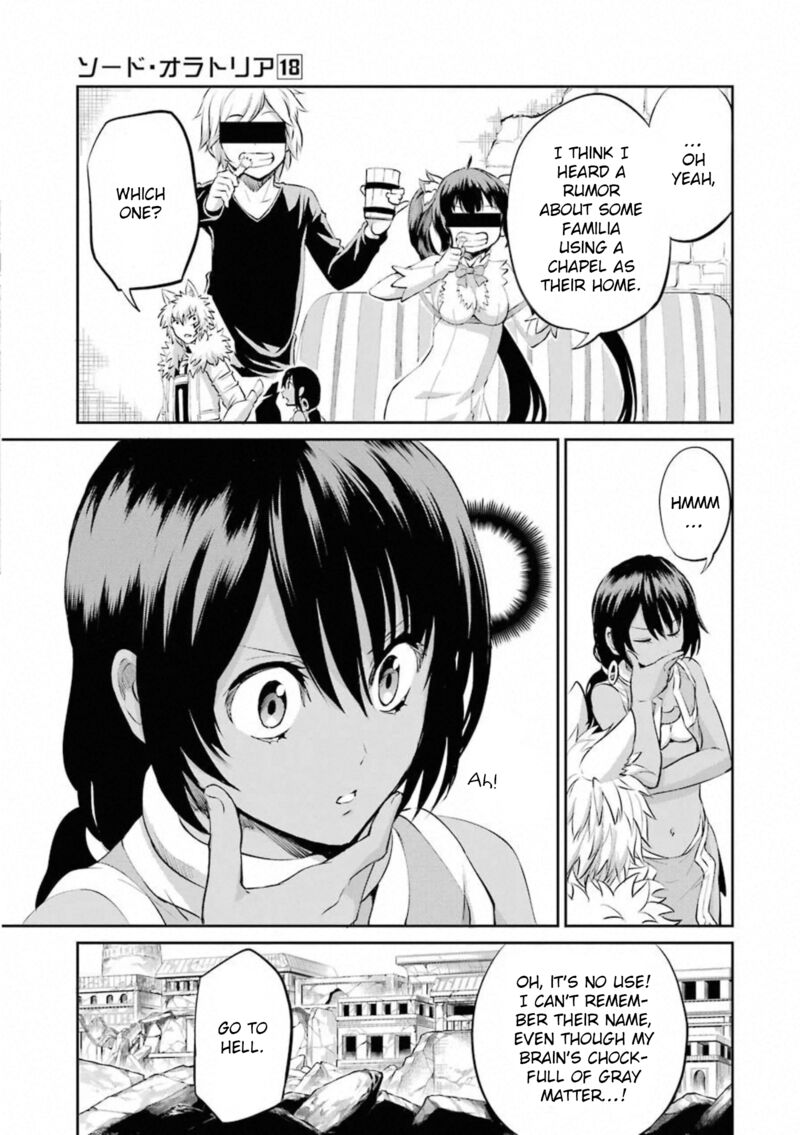 Dungeon Ni Deai Wo Motomeru No Wa Machigatte Iru Darou Ka Gaiden Sword Oratoria Chapter 78 Page 19