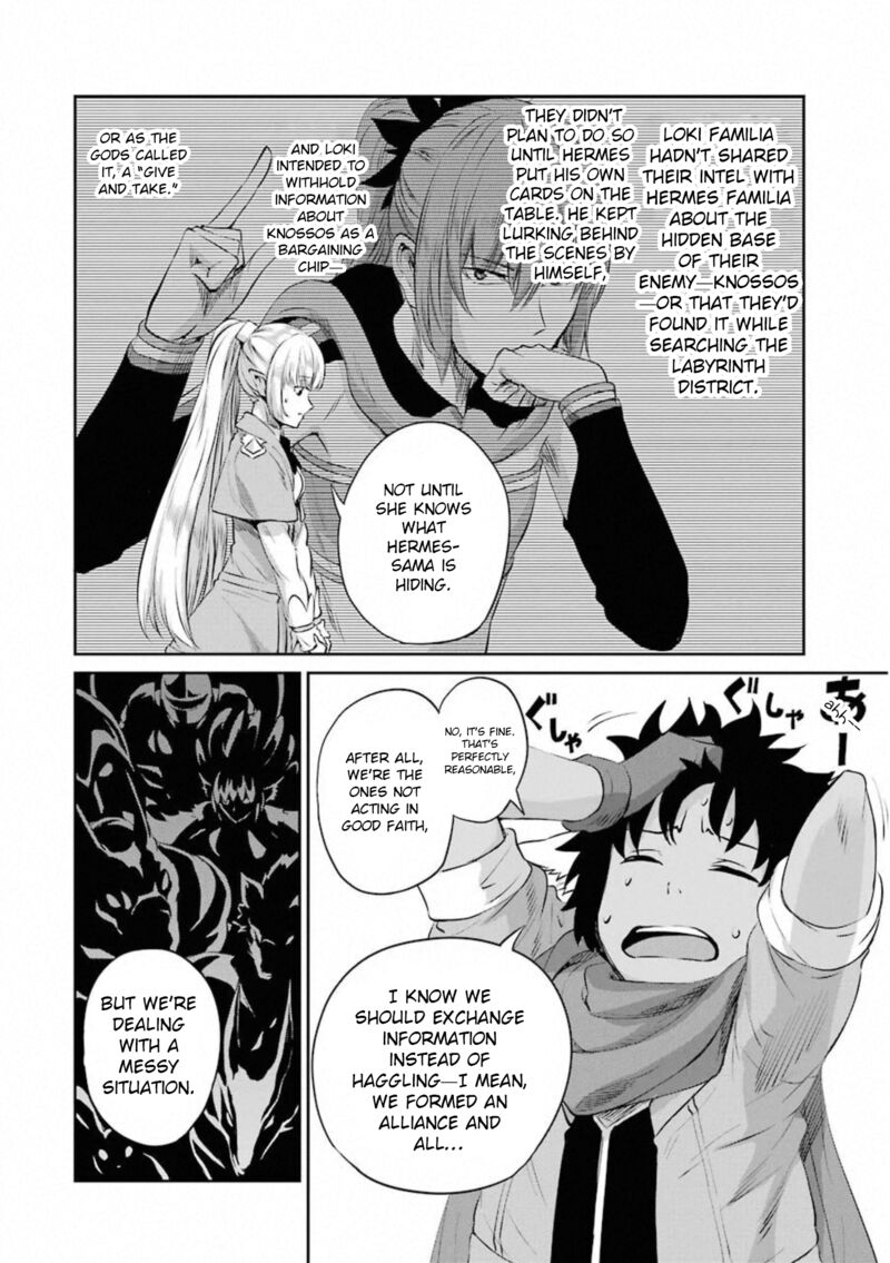 Dungeon Ni Deai Wo Motomeru No Wa Machigatte Iru Darou Ka Gaiden Sword Oratoria Chapter 78 Page 26