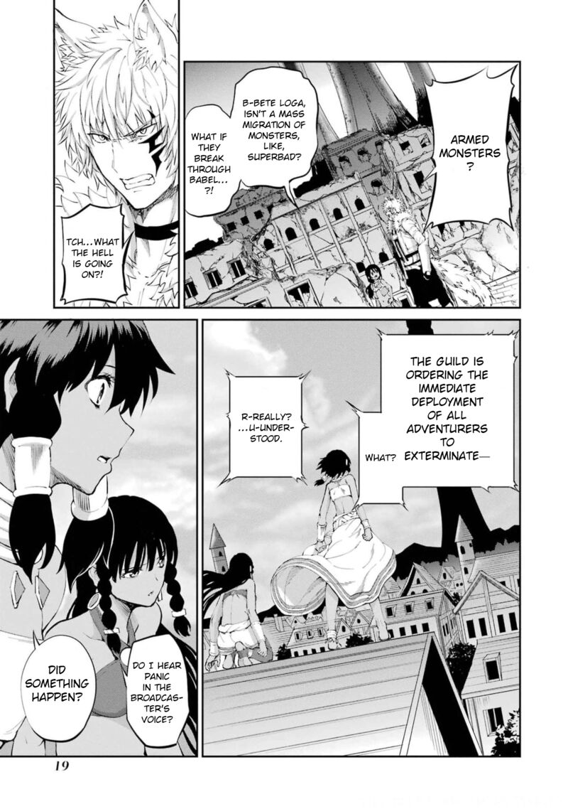 Dungeon Ni Deai Wo Motomeru No Wa Machigatte Iru Darou Ka Gaiden Sword Oratoria Chapter 79 Page 19