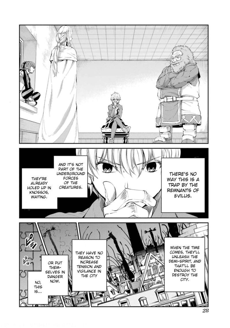 Dungeon Ni Deai Wo Motomeru No Wa Machigatte Iru Darou Ka Gaiden Sword Oratoria Chapter 79 Page 28