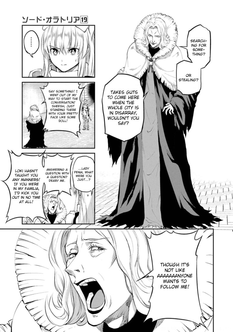 Dungeon Ni Deai Wo Motomeru No Wa Machigatte Iru Darou Ka Gaiden Sword Oratoria Chapter 79 Page 43