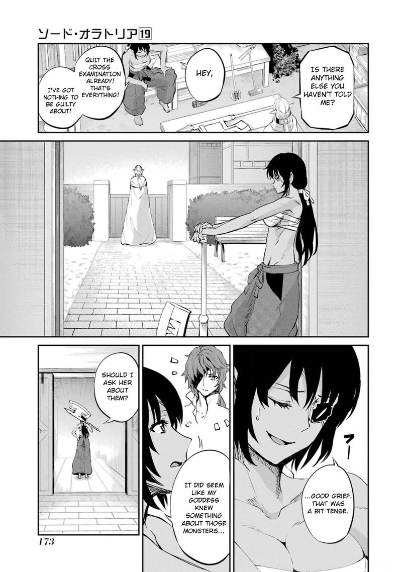 Dungeon Ni Deai Wo Motomeru No Wa Machigatte Iru Darou Ka Gaiden Sword Oratoria Chapter 82 Page 21