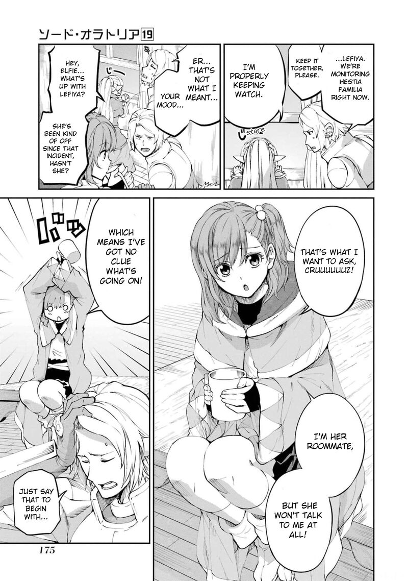 Dungeon Ni Deai Wo Motomeru No Wa Machigatte Iru Darou Ka Gaiden Sword Oratoria Chapter 82 Page 23