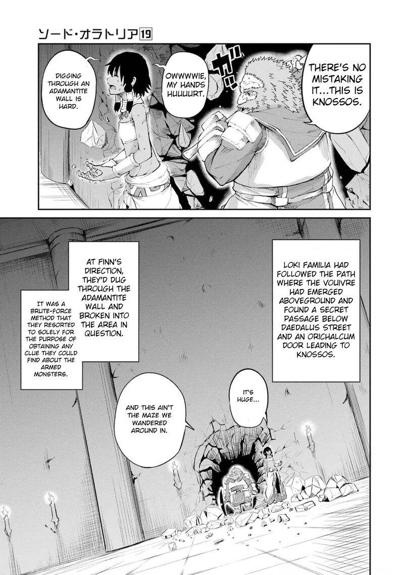 Dungeon Ni Deai Wo Motomeru No Wa Machigatte Iru Darou Ka Gaiden Sword Oratoria Chapter 82 Page 33