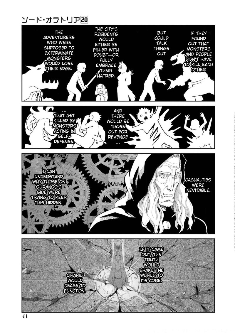 Dungeon Ni Deai Wo Motomeru No Wa Machigatte Iru Darou Ka Gaiden Sword Oratoria Chapter 83 Page 43