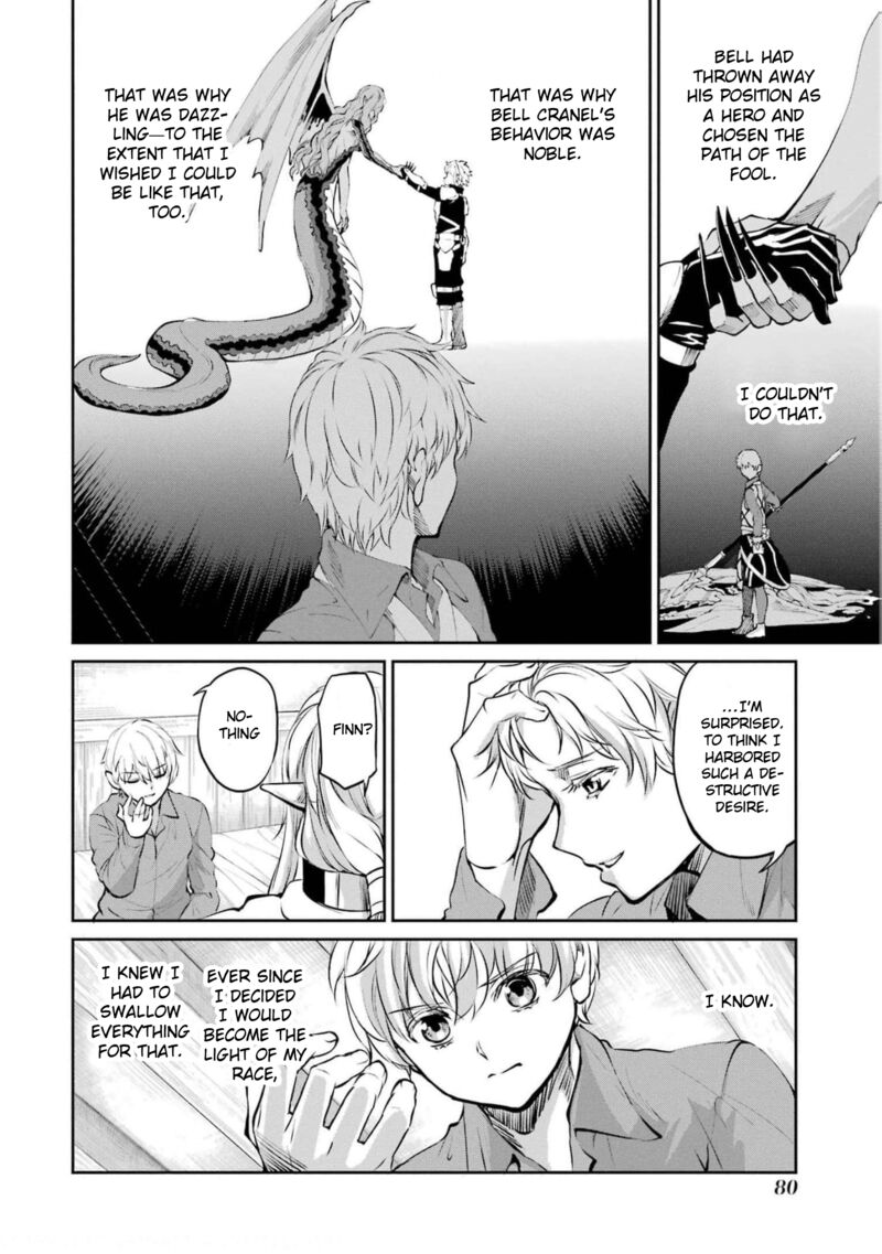 Dungeon Ni Deai Wo Motomeru No Wa Machigatte Iru Darou Ka Gaiden Sword Oratoria Chapter 84 Page 24