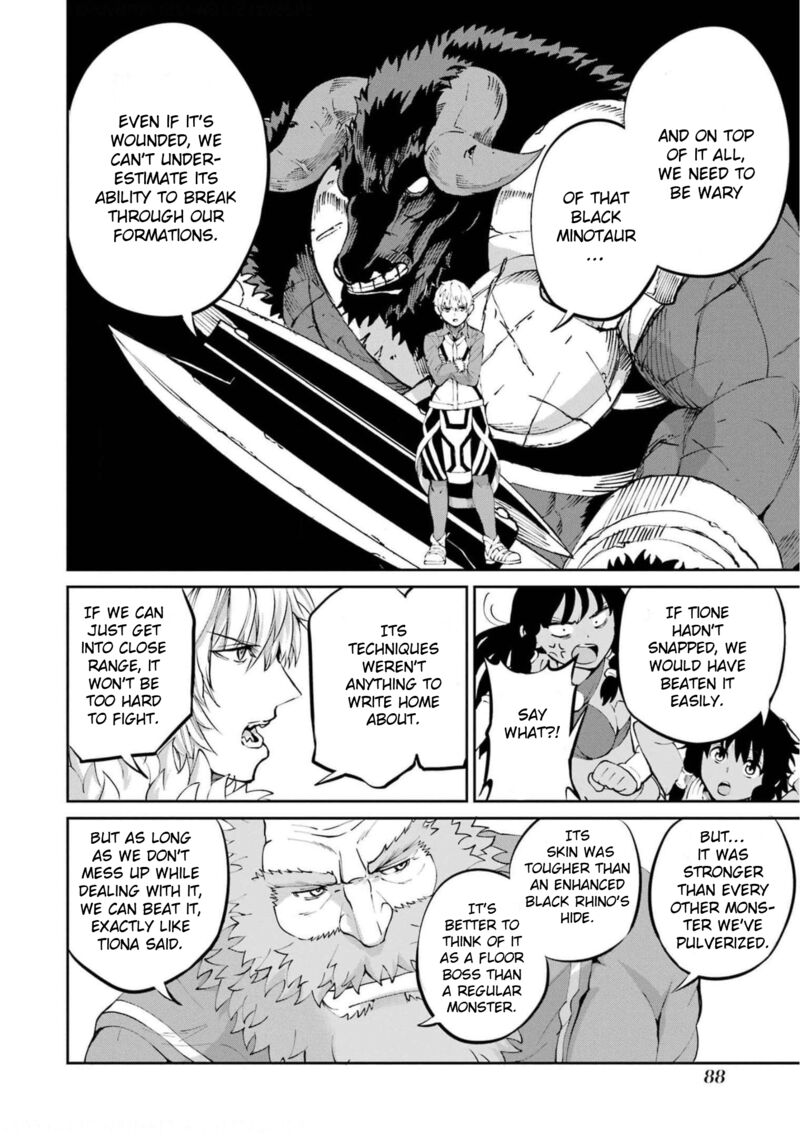 Dungeon Ni Deai Wo Motomeru No Wa Machigatte Iru Darou Ka Gaiden Sword Oratoria Chapter 84 Page 32