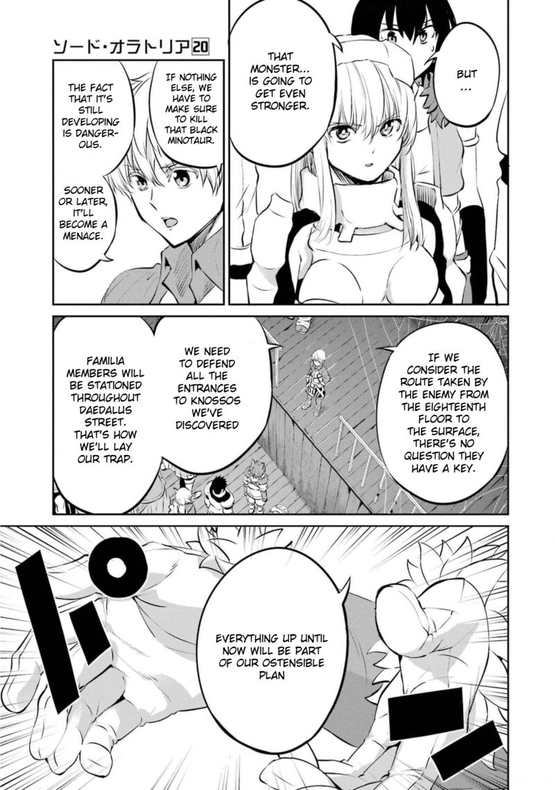 Dungeon Ni Deai Wo Motomeru No Wa Machigatte Iru Darou Ka Gaiden Sword Oratoria Chapter 84 Page 33