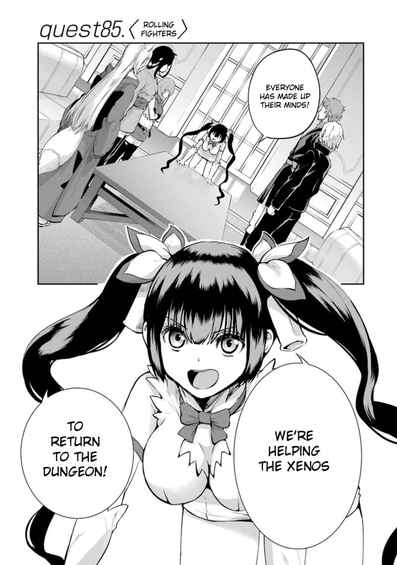 Dungeon Ni Deai Wo Motomeru No Wa Machigatte Iru Darou Ka Gaiden Sword Oratoria Chapter 85 Page 1