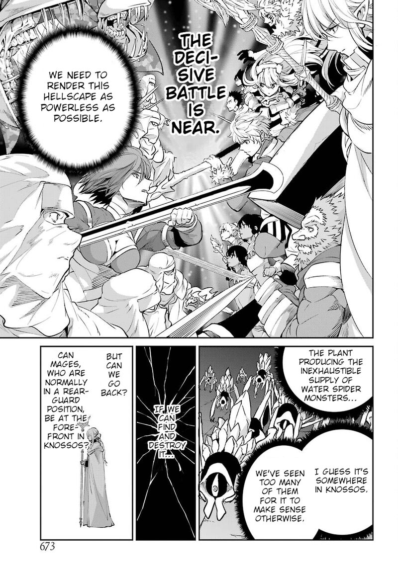 Dungeon Ni Deai Wo Motomeru No Wa Machigatte Iru Darou Ka Gaiden Sword Oratoria Chapter 89 Page 28