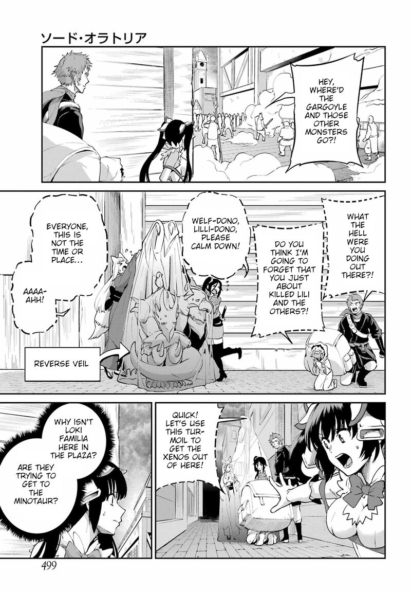 Dungeon Ni Deai Wo Motomeru No Wa Machigatte Iru Darou Ka Gaiden Sword Oratoria Chapter 94 Page 24