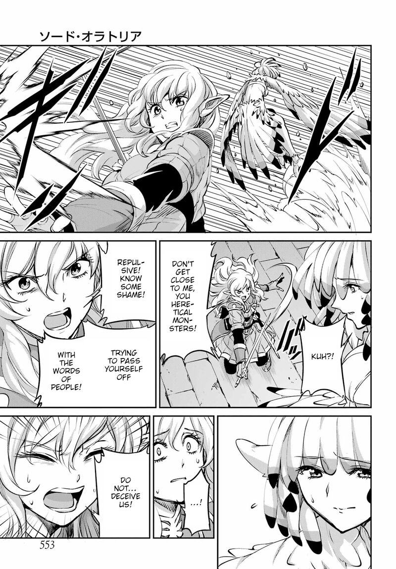 Dungeon Ni Deai Wo Motomeru No Wa Machigatte Iru Darou Ka Gaiden Sword Oratoria Chapter 96 Page 9