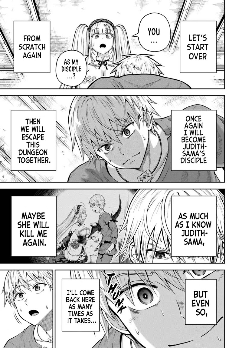 Dungeon Ni Hisomu Yandere Na Kanojo Ni Ore Wa Nando Mo Korosareru Chapter 13b Page 7