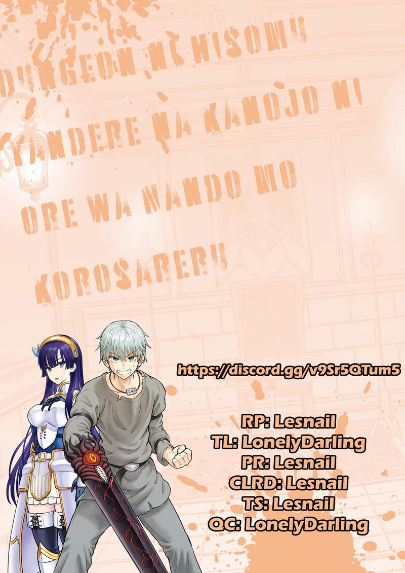 Dungeon Ni Hisomu Yandere Na Kanojo Ni Ore Wa Nando Mo Korosareru Chapter 7 Page 29