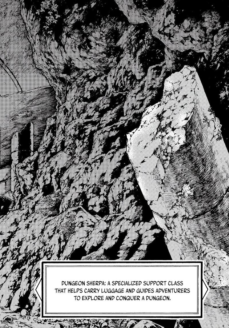Dungeon Sherpa Meikyuu Michisaki Annainin Chapter 1 Page 8