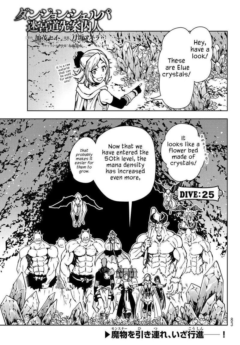 Dungeon Sherpa Meikyuu Michisaki Annainin Chapter 25 Page 2