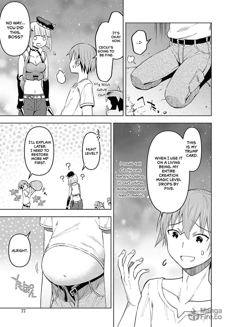 Dungeon Tou De Yadoya O Yarou Souzou Mahou O Moratta Ore No Hosoude Hanjouki Chapter 51 Page 10