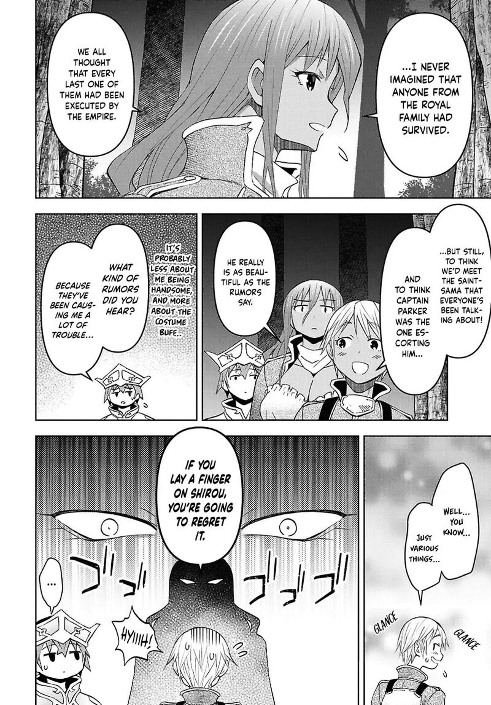 Dungeon Tou De Yadoya O Yarou Souzou Mahou O Moratta Ore No Hosoude Hanjouki Chapter 60 Page 2